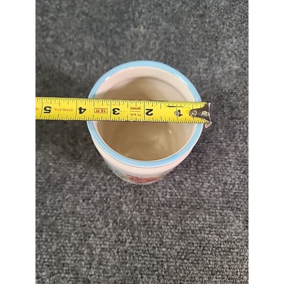 Pioneer Woman Sweet Rose Mini Crock Utensils Set 7-Piece Ceramic Silicone Wood - Picture 6 of 11